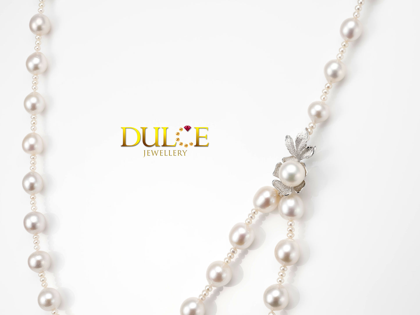 3-11毫米淡水珍珠925銀扣項鍊