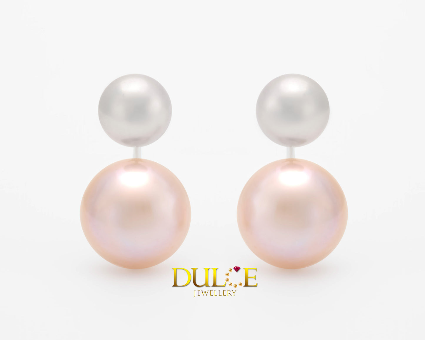 925銀6-11毫米紐扣珍珠耳環