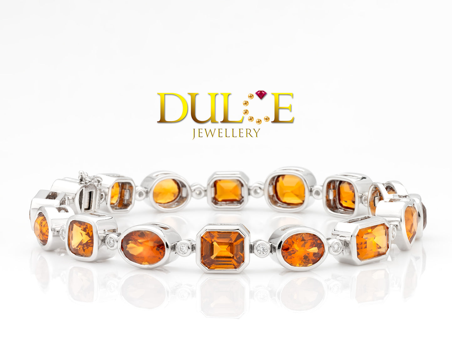 14K 金芬達石榴石手鍊