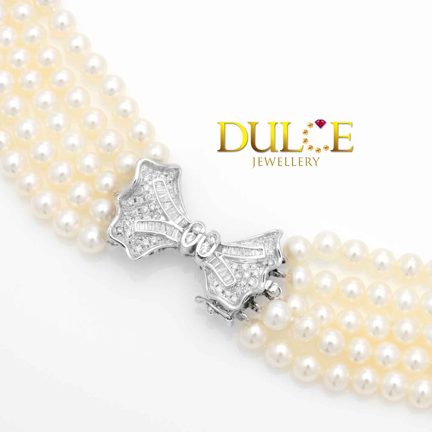 18K金4毫米淡水珍珠項鍊