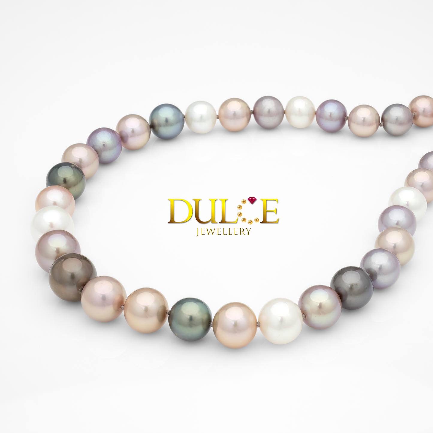 925銀淡水珍珠和塔希提珍珠項鍊