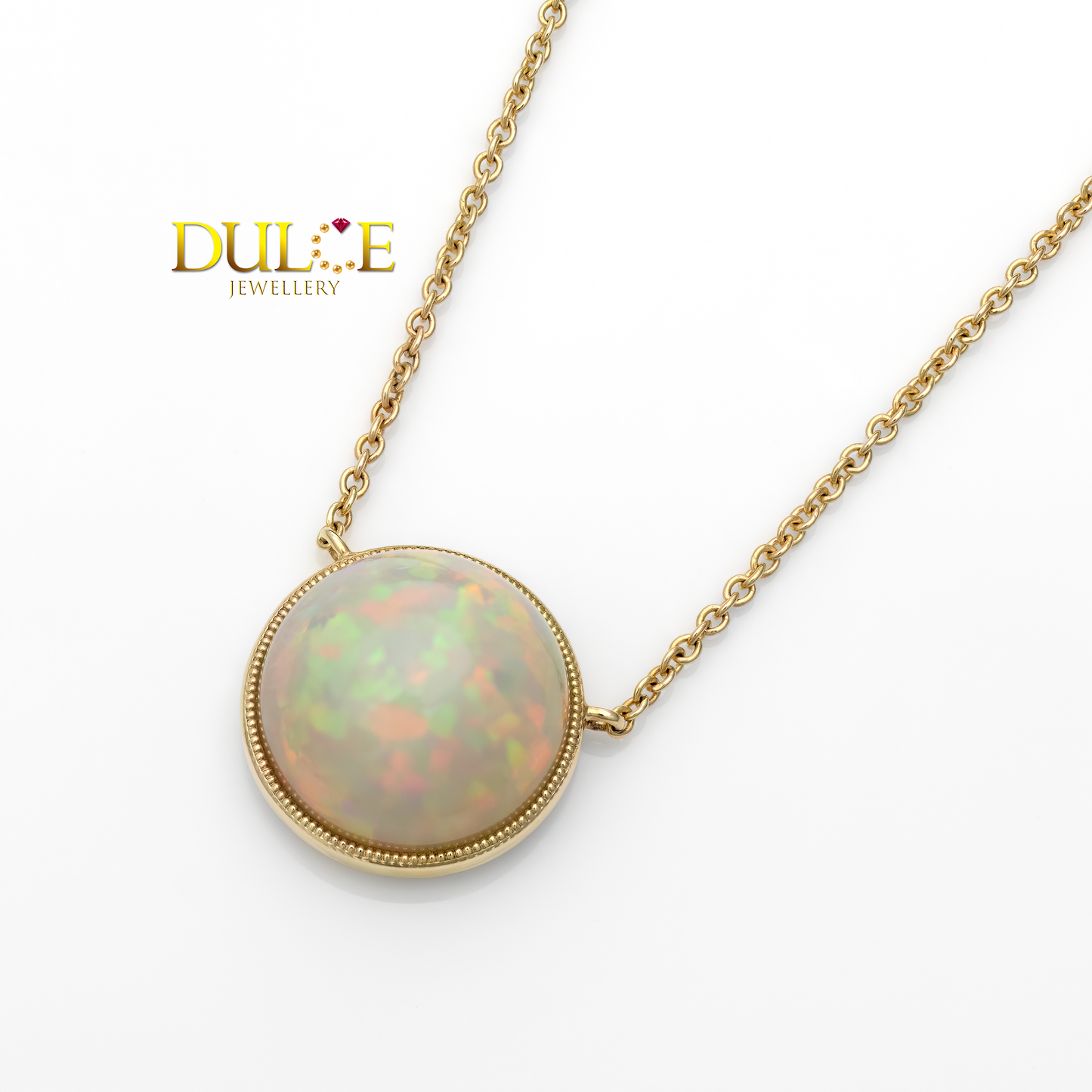 9K Opal Necklace