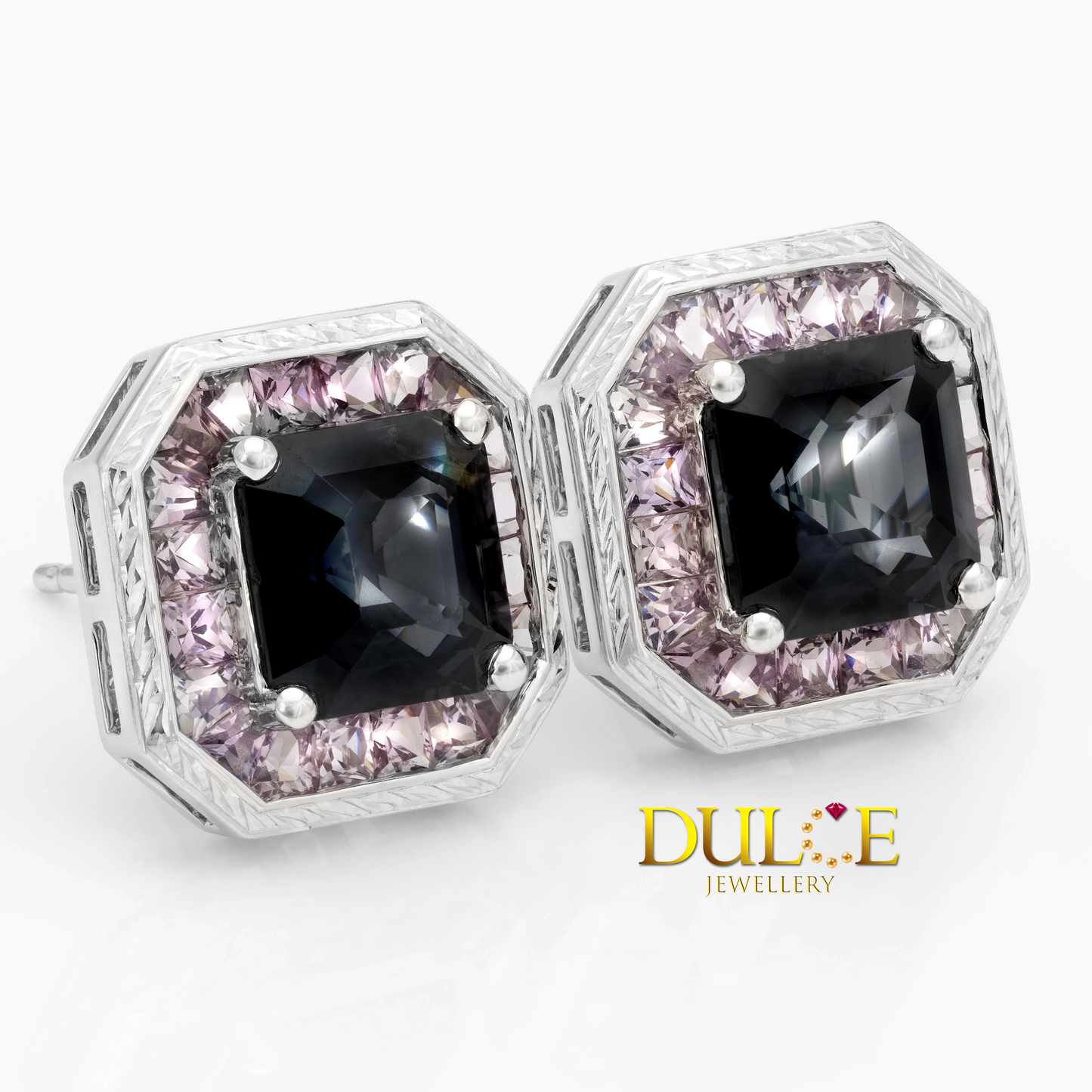 9K Gold Spinel Earrings