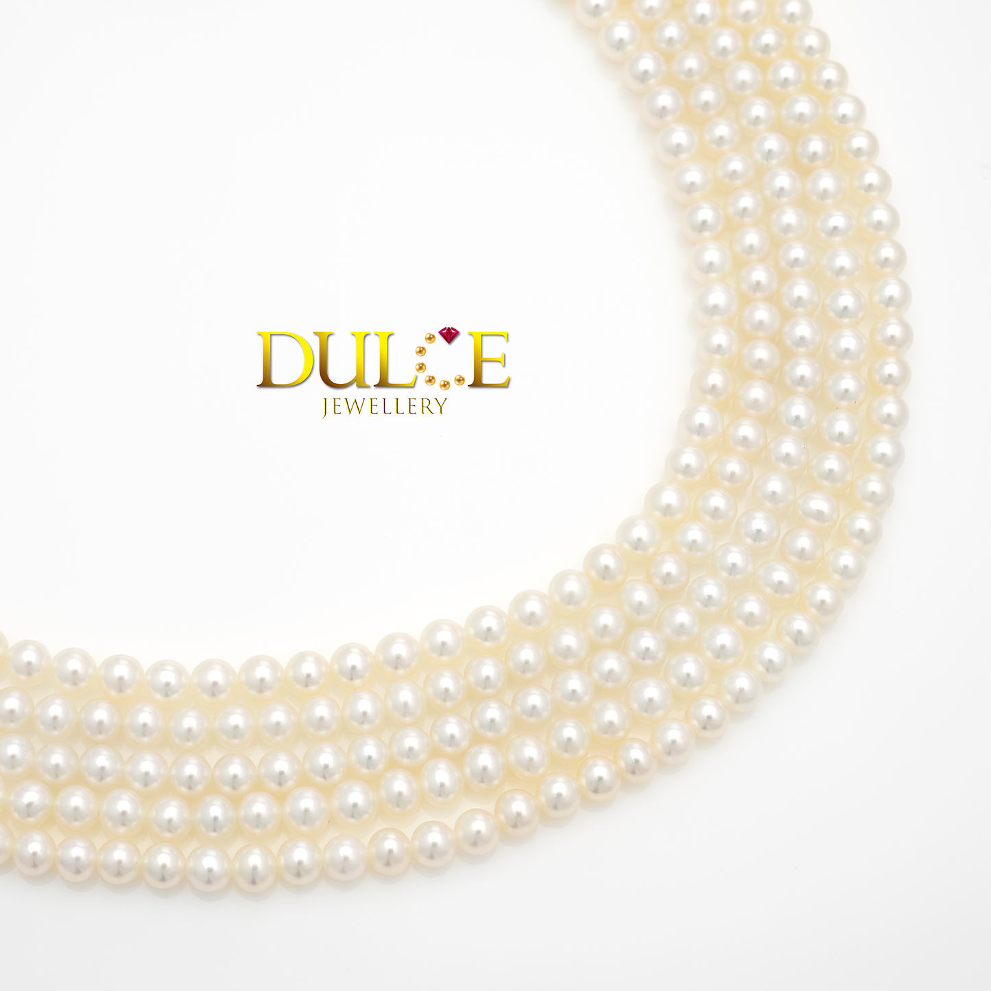 18K金4毫米淡水珍珠項鍊