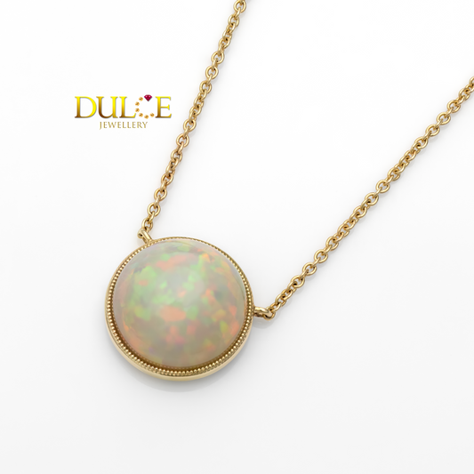 9K Opal Necklace