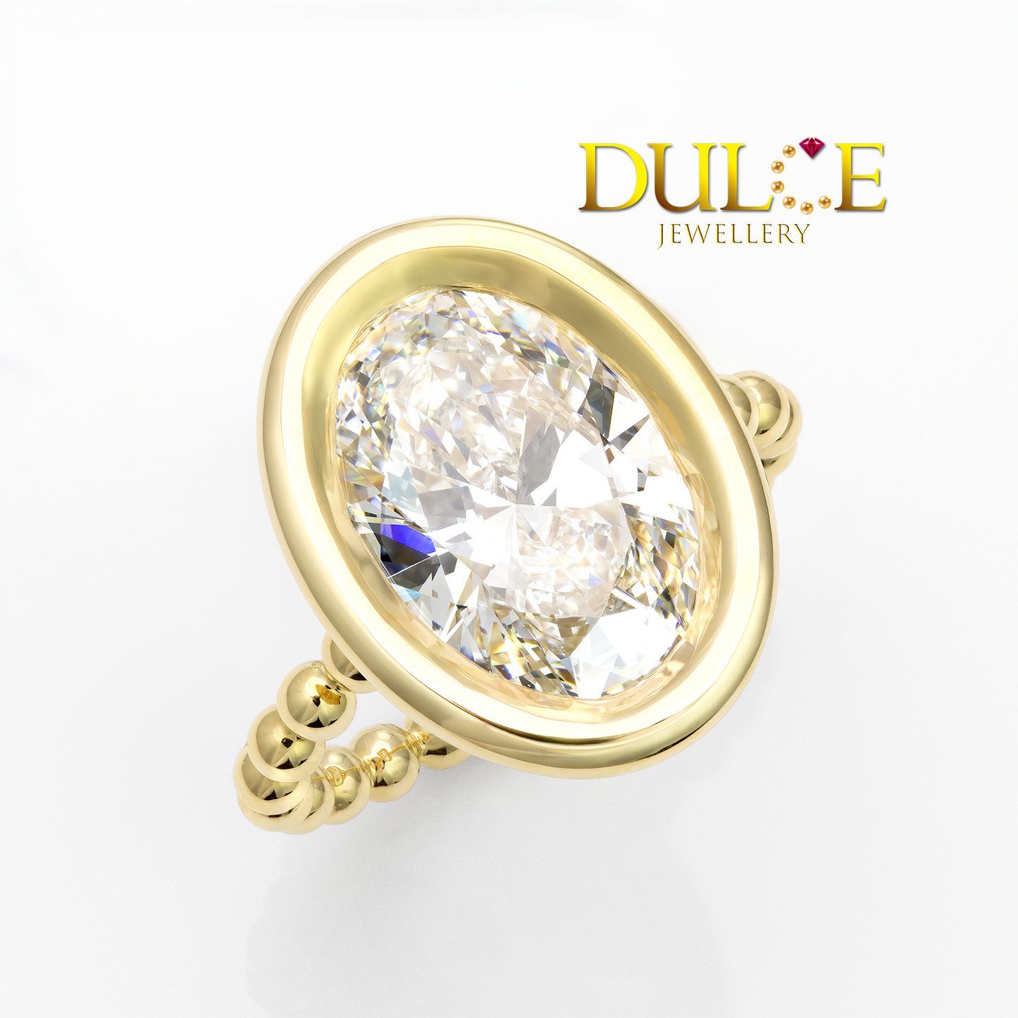 14K Lab Grown Diamond Ring