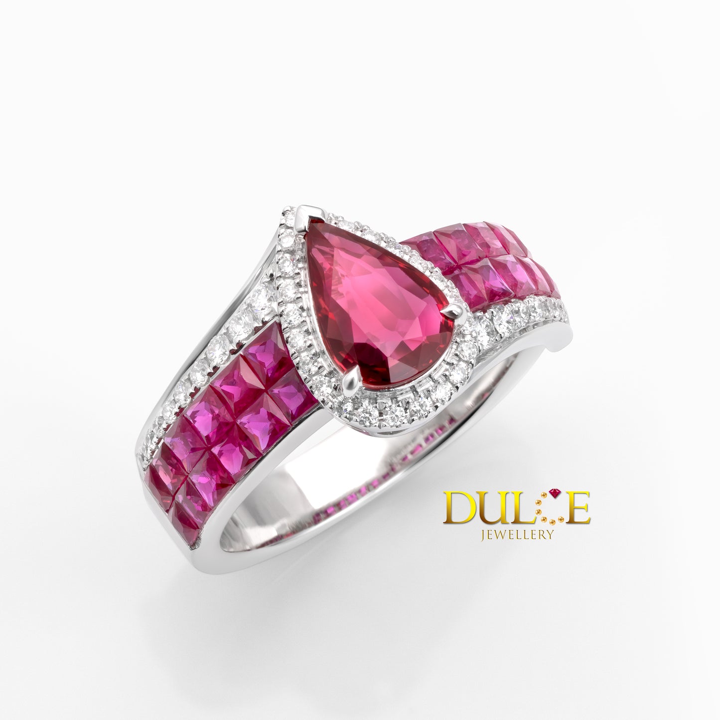 14K Ruby Diamond Ring