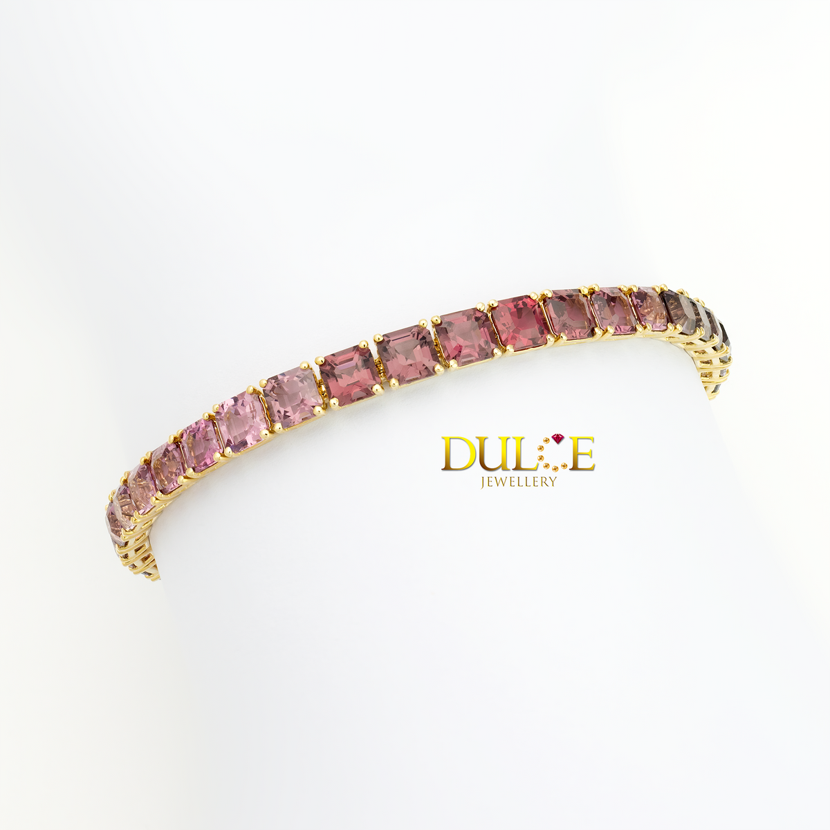 14K Burma Spinel Bracelet
