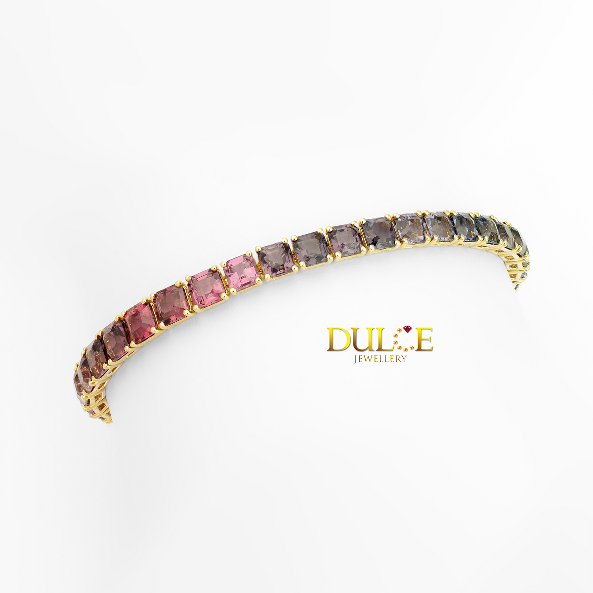 14K Burma Spinel Bracelet