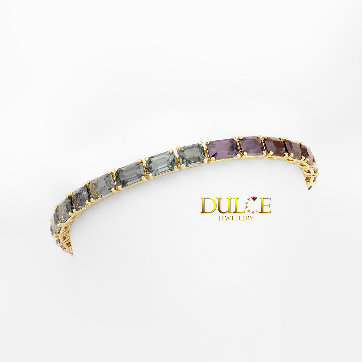 14K Burma Spinel Bracelet
