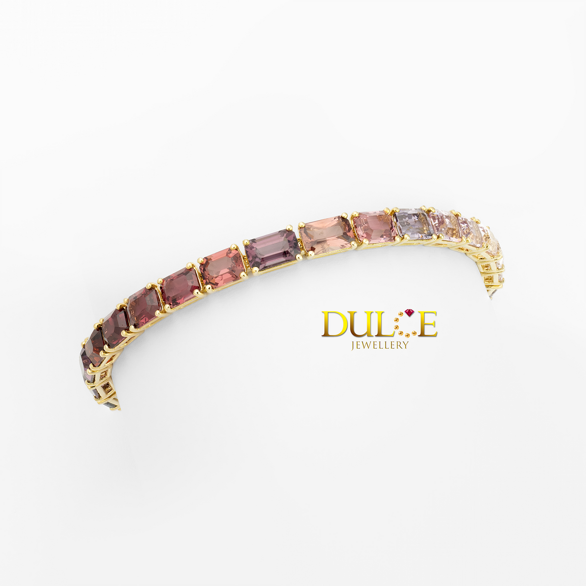 14K Burma Spinel Bracelet