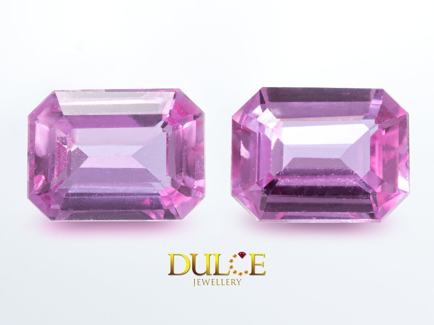 Pink Sapphire (PS205)(Pair)(Price to be requested)