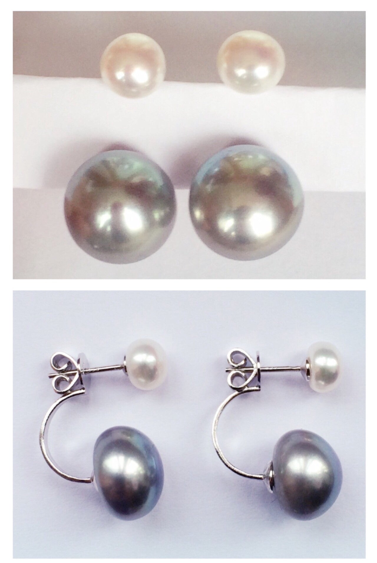 Silver Changeable Earrings